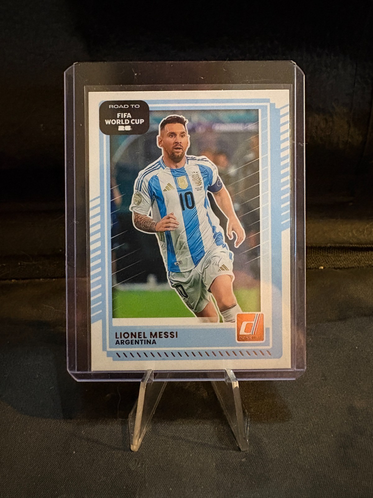 Lionel Messi 2026 Donruss FIFA World Cup view 1
