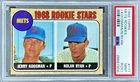 1968 Topps #177 Nolan Ryan Mets Rookie Stars PSA 9 Mint (OC) RC