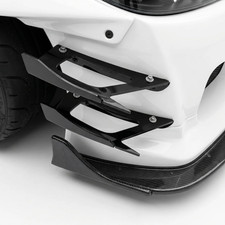 Front Bumper Side Canards Aero Splitter Universal Acrylic Pair Usa Front Bumper Side Canards Aero Splitter Universal Acrylic Pair Usa