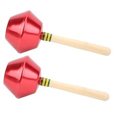 2x Sand Hammer Instrument Percussion Shaker Orff Preschool Children's Perform Mu