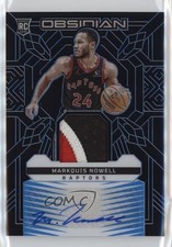 2023-24 Panini Obsidian FOTL Electric Etch Blue /27 Markquis Nowell Auto 12z3