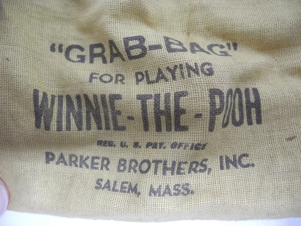 Piezas de juego vintage Winnie the Pooh GRAB-BAG Parker Brothers Foto 2 de 4