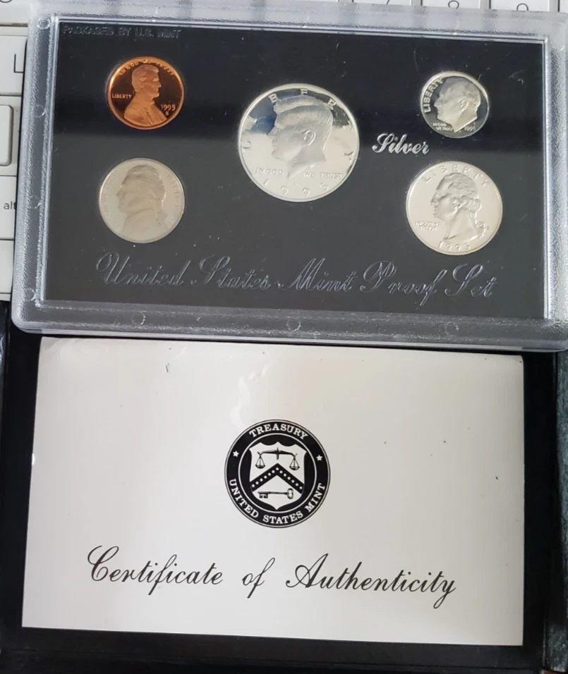 U.S. Mint Silver 1995 US Coin Proof Sets for sale | eBay