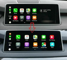 BMW Apple CarPlay Split Screen to Full Screen...