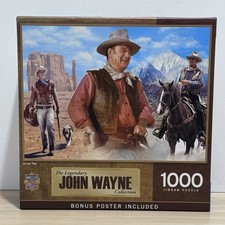 MasterPieces The Legendary John Wayne Collection On The Trail 1000 Piece Puzzle