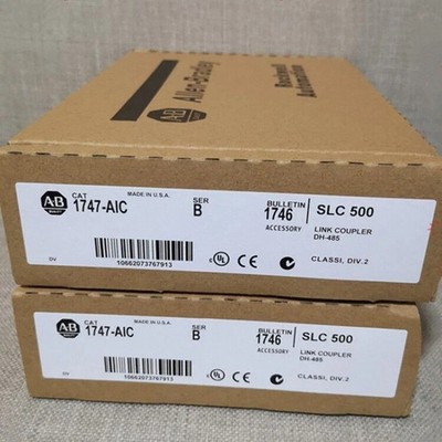 New Allen Bradley 1747-AIC SER B DH-485 Isolated Link Coupler Module 1747AIC