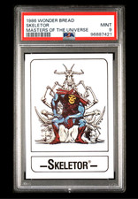 1986 Wonder Bread Masters Of The Universe He-Man MOTU Skeletor PSA 9 Pop 3
