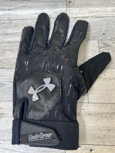 Under Armour ONE Men's Batting Glove BLACK medium ONE L HAND BASEBALL LEFT HAND
