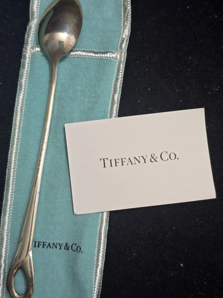 TIFFANY & CO ELSA PERETTI PADOVA FEEDING SPOON - MONOGRAM/ SSM/ - Image 4 of 4