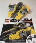 Lego Star Wars 75281 Anakin's Jedi Interceptor Complete Ship Build w/ Manual