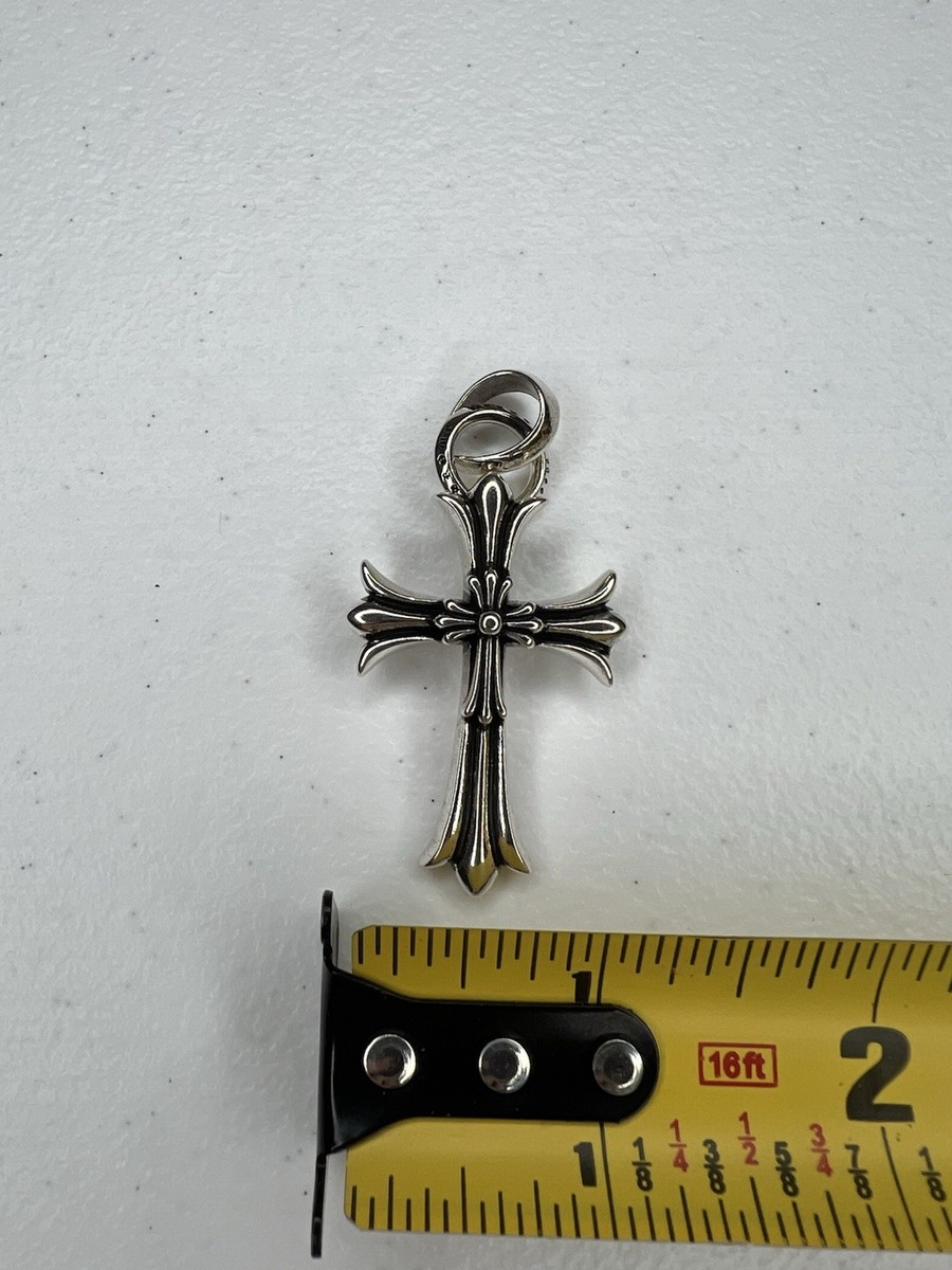 ゆ*と様 希少1995-96】CHROME HEARTS NYC クロスペンダン Chrome