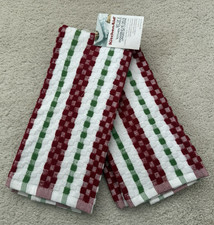 Kitchenaid Red & Green Checked Kitchen Dish T...