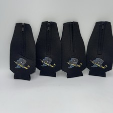 Quad City Storm Hockey & John Deere Zippered Bottle Coozies Set Of 4