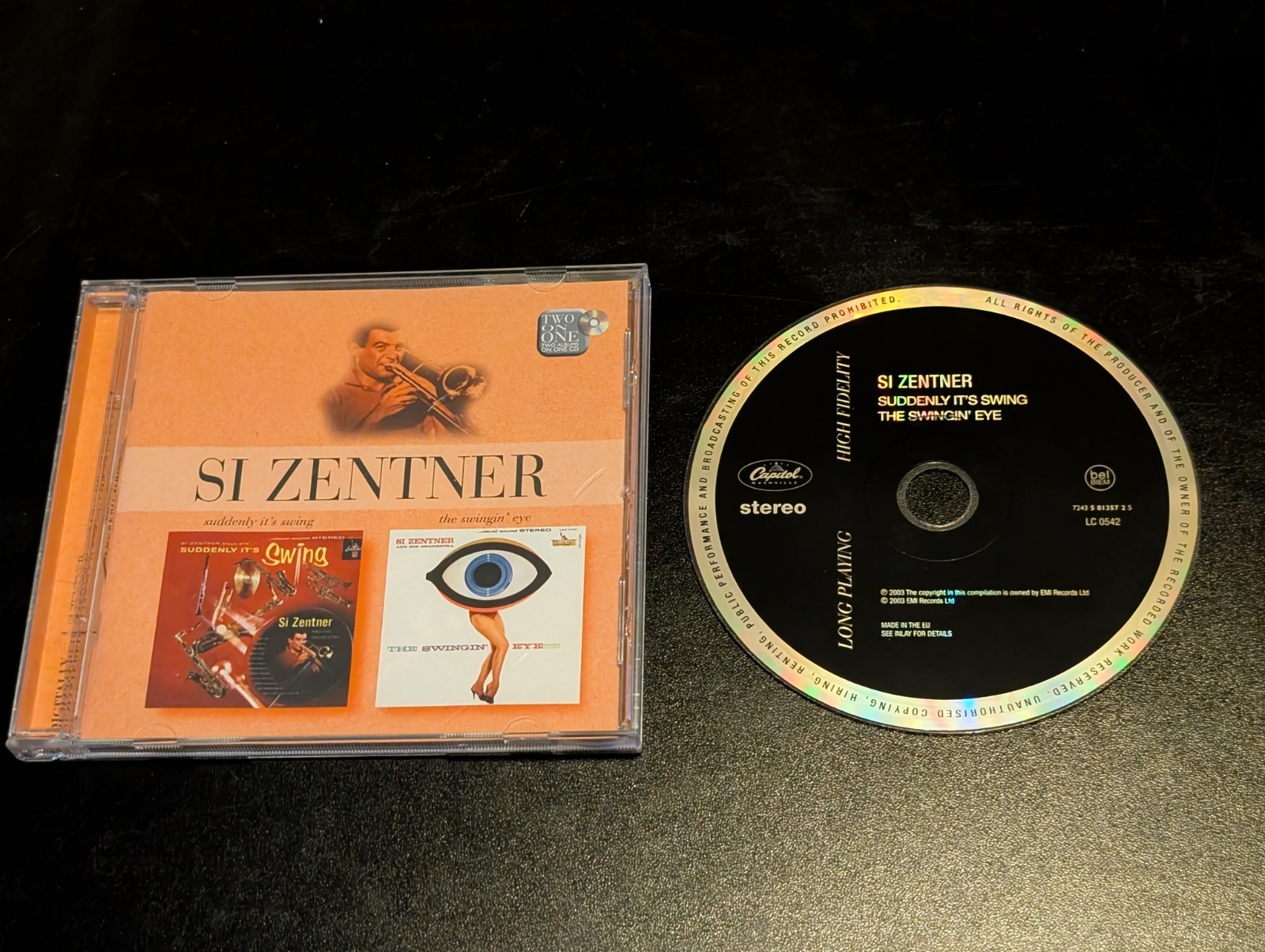 Si Zentner - Suddenly it's Swing / The Swingin' Eye CD