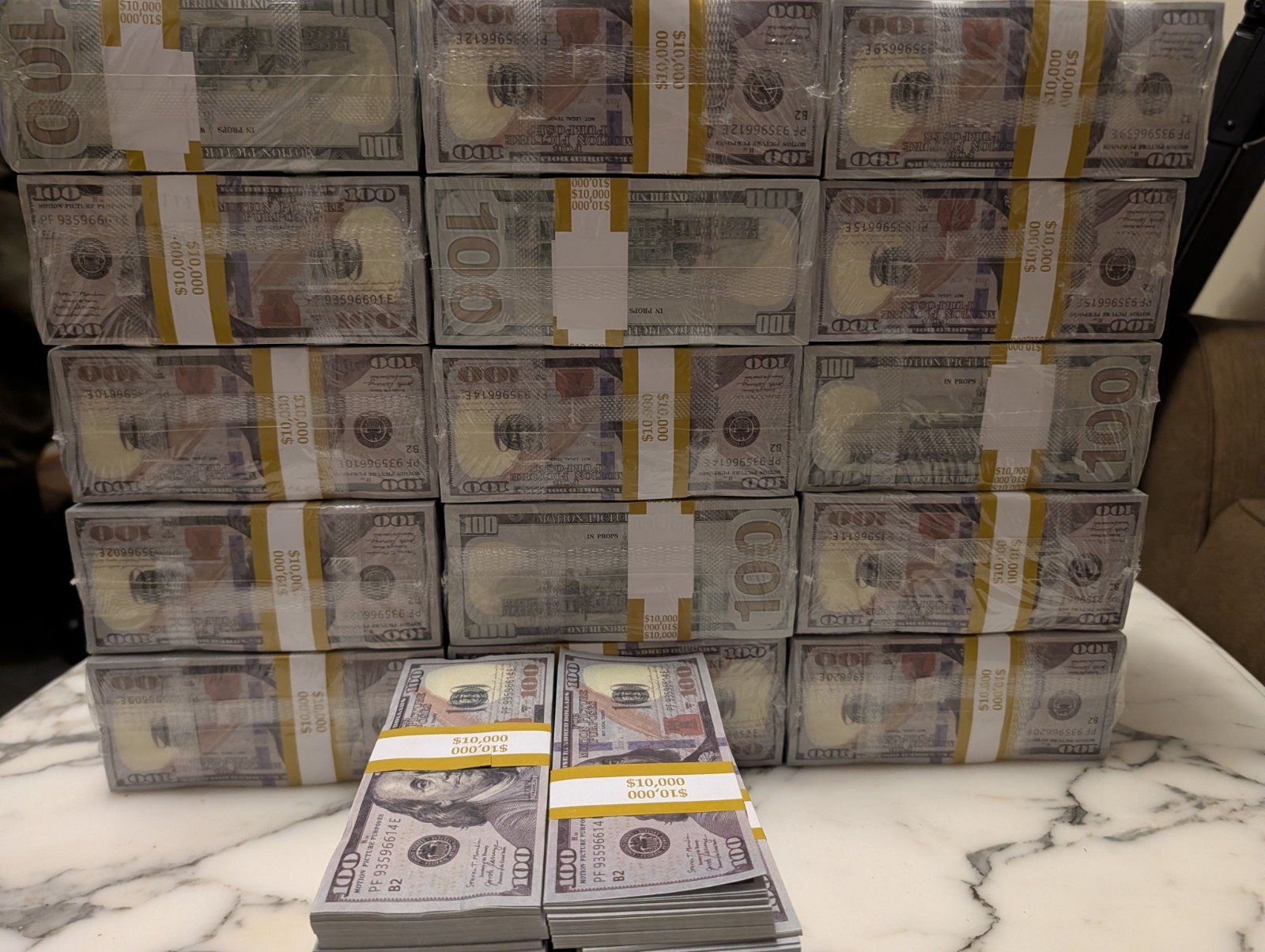 1000pcs movie prop $ replica money qty100 bills! Best quality motion picture use
