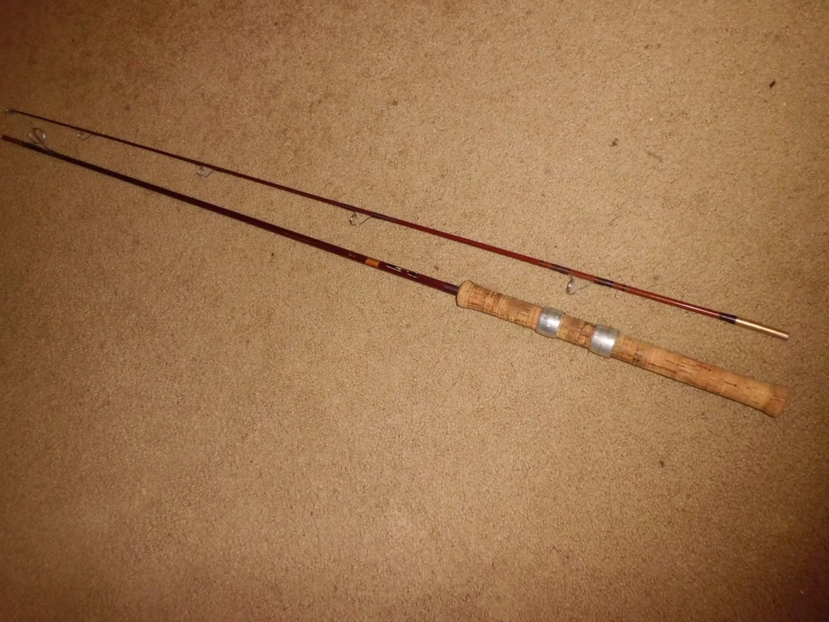 Fiberglass Spinning Rod Fishing Rods & Poles with 7 Guides and 2