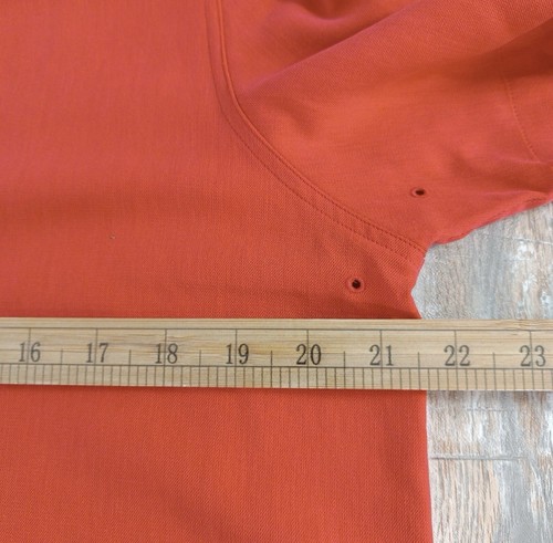 Nat Nast Luxury Originals Shirt M Mens Silk cotton Red Button-up Short Sleeve - Picture 5 of 9