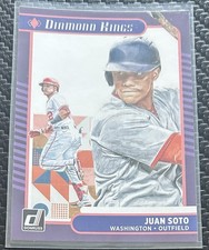 2021 Panini Donruss Diamond Kings Purple #20 Juan Soto 🔥Nats/Mets🔥
