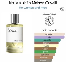 Maison Crivelli   Iris Malikhan 100ml Eau De Parfum 