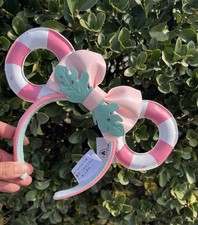 Disney Loungefly Minnie Mouse Vacation Style Ear Headband