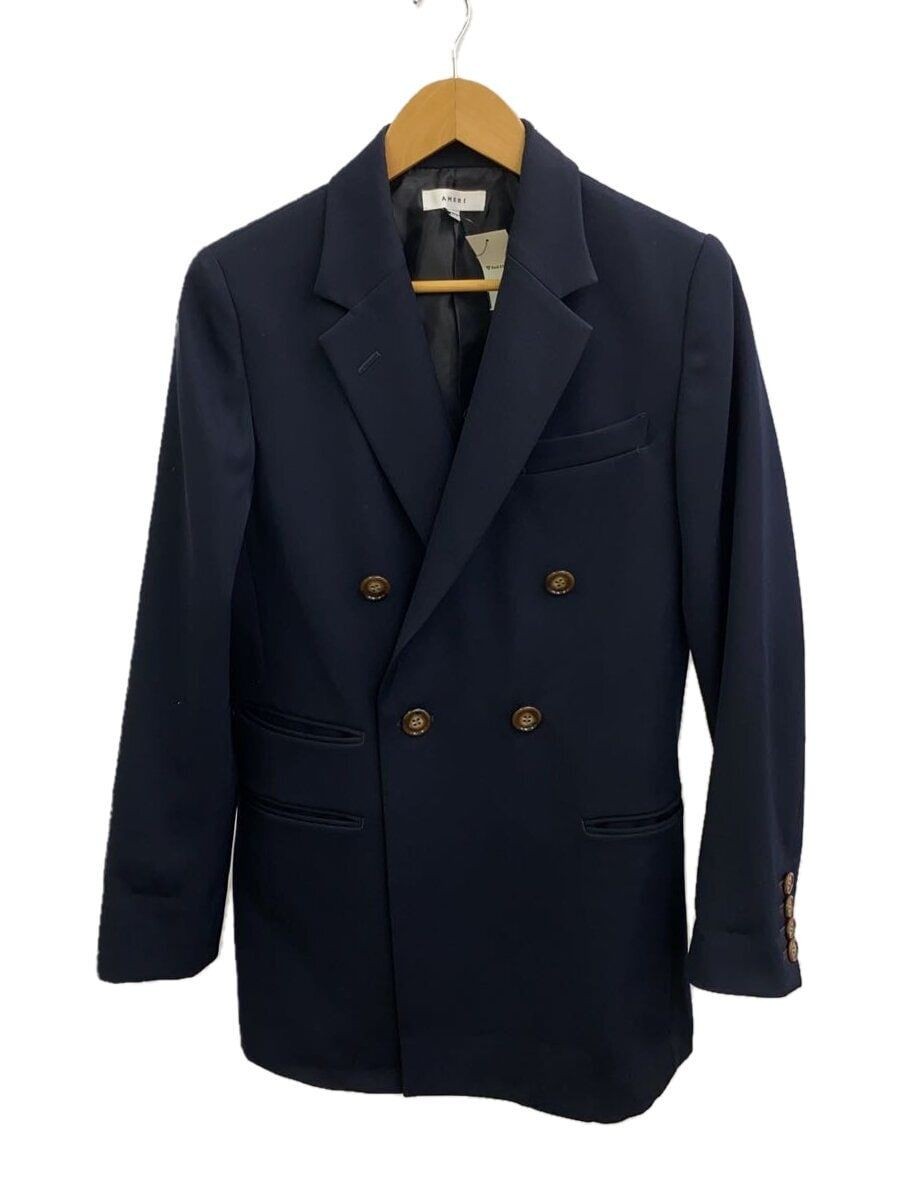 B STONE altra giacca XS poliestere navy 01210630180 usata