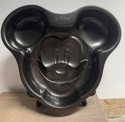 Disney Mickey Mouse Head Face Cake Pan Black Bakeware Kitchenware- Fast Ship
