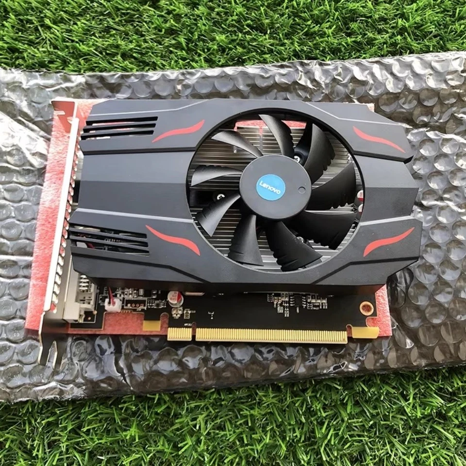 Original Lenovo RX550 4GB GDDR5 Independent Graphics Card HDMI DP DVI HD Display - Image 4 of 4