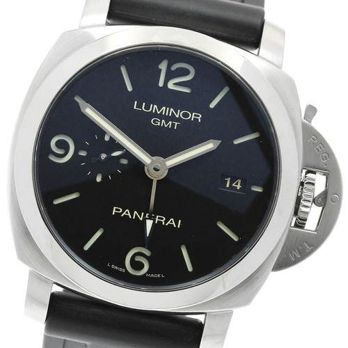 PANERAI Luminor 1950 3 Days PAM00320 GMT black Dial Automatic Men's Watch_950692
