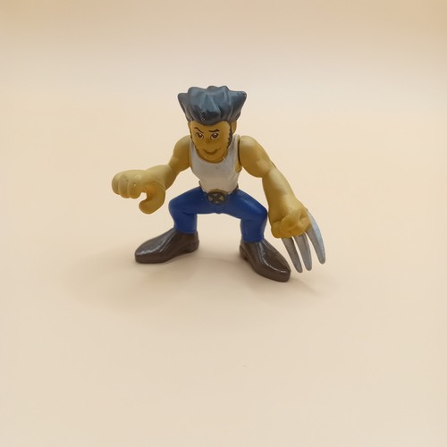 Marvel Playskool Super Hero Squad Wolverine Thomas Logan Shirt Action Figure - Picture 2 of 12