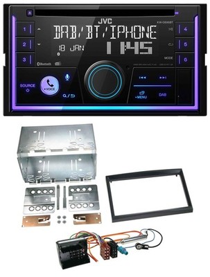 JVC MP3 USB 2DIN DAB Bluetooth CD Autoradio für Peugeot Expert 207 307 Partner P