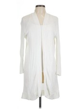 Ann Taylor LOFT Women Ivory Kimono L