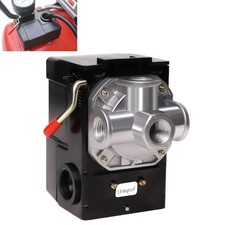 User-Friendly 95-125 PSI Air Compressor Switch with Metal Lever for Easy Control