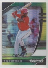 2020 Panini Prizm Draft Picks Green & Yellow Hyper Mac Wainwright #PDP113 0d2