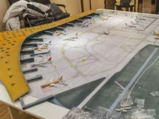3D Printing  1/400 China Beijing Airport T3C Unpainted Model NEW