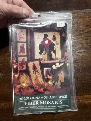 Fiber Mosaics Cinnamon and Spice 89201 Single Pattern Sampler Halloween