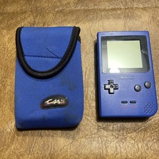 Nintendo Game Boy Pocket - Blue - Tested - Working - With Pouch