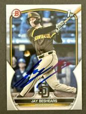 2023 Bowman 1st SIGNED: Jay Beshears, PADRES #BD-166