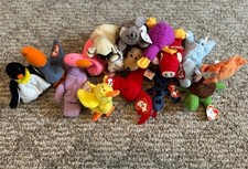 Ty Teenie Beanie Babies Mini Stuffed Animal L...