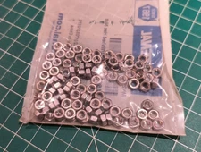 (100) M5-0.8 Metric Finished Hex Nut M5 Stainless M5x .8 Nuts 5mm x .8 Fastenal