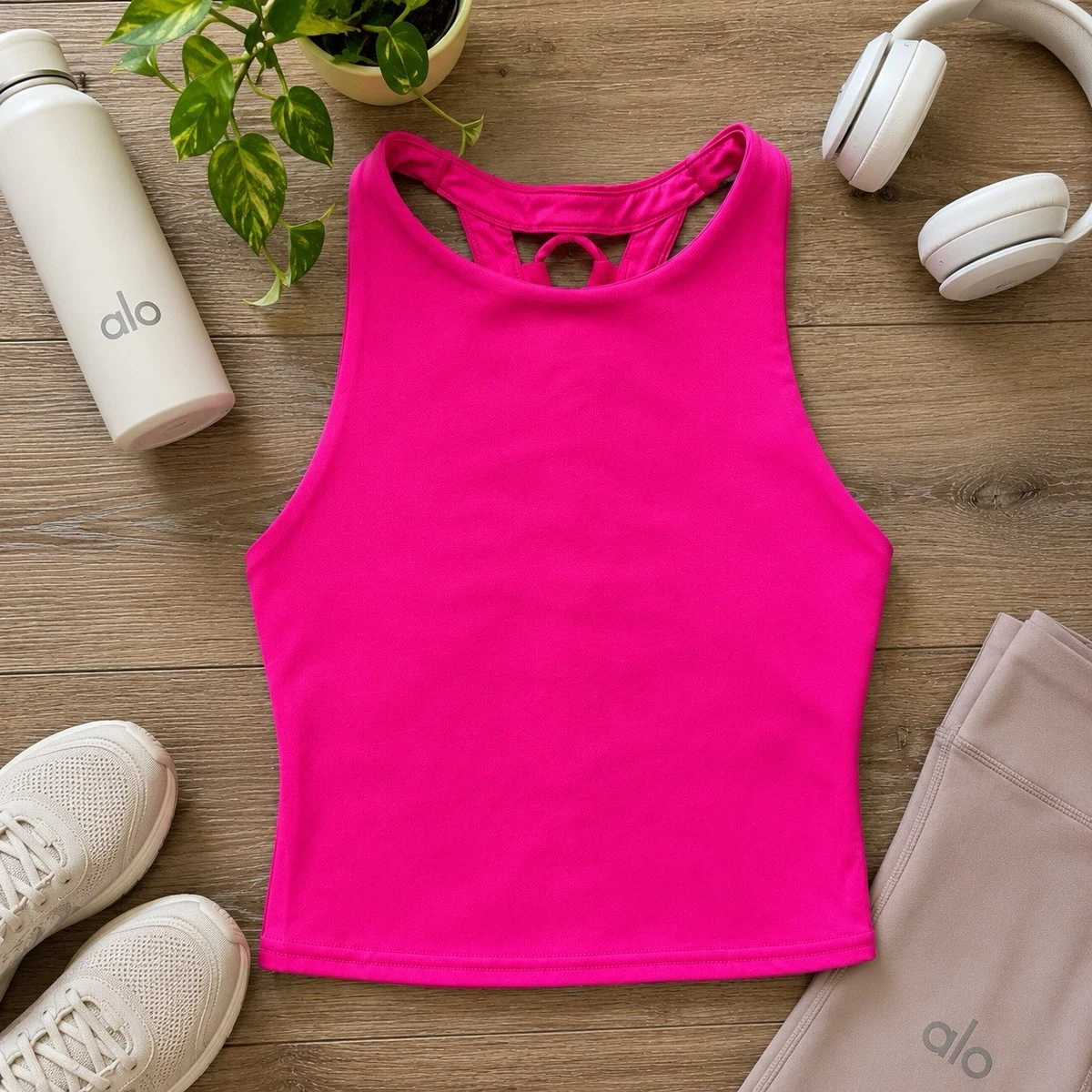 Pink ALO Yoga Activewear Tops for Women for sale | eBay