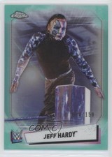 2021 Topps Chrome WWE Aqua Refractor /150 Jeff Hardy #22