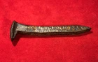 RARE RAILROAD SPIKE FROM RR BED PRESIDENT LINCOLN TOOK TO GETTYSBURG FOR ADDRESS