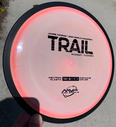 Axiom MVP Neutron Trail - Transitional Color Swirl James Conrad Series Disc Golf - Picture 8 of 14