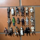 Lot of 18 Star Wars 1970s-2000s Kenner Vintage Action Figures Random Read