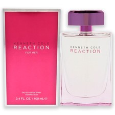 2 Pack Kenneth Cole Reaction by Kenneth Cole for Women - 3.4 oz EDP Spray