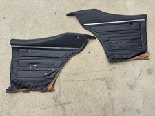 1968 Pontiac Gto Lemans Black Rear Interior Door Panel Used Oem