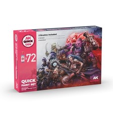 AK Interactive Quick Paint Set-72 Quick Gen