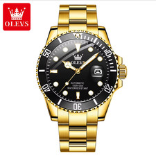 OLEVS 6650 Automatic Mechanical Men s Watch Luxury Stainless Steel Waterproof