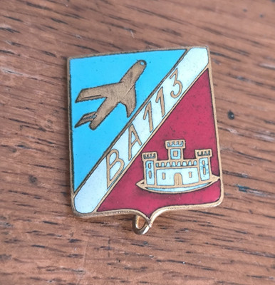 Abzeichen Luftwaffenstützpunkt 113 Saint Dizier Robinson / Mourgeon Editeur A563 /PP101