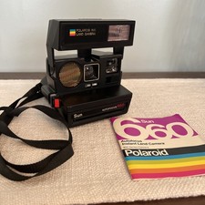 Polaroid 600 660 Sun Autofocus Land Instant Film Camera Vintage USA